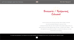 Desktop Screenshot of brasserieedouard.be